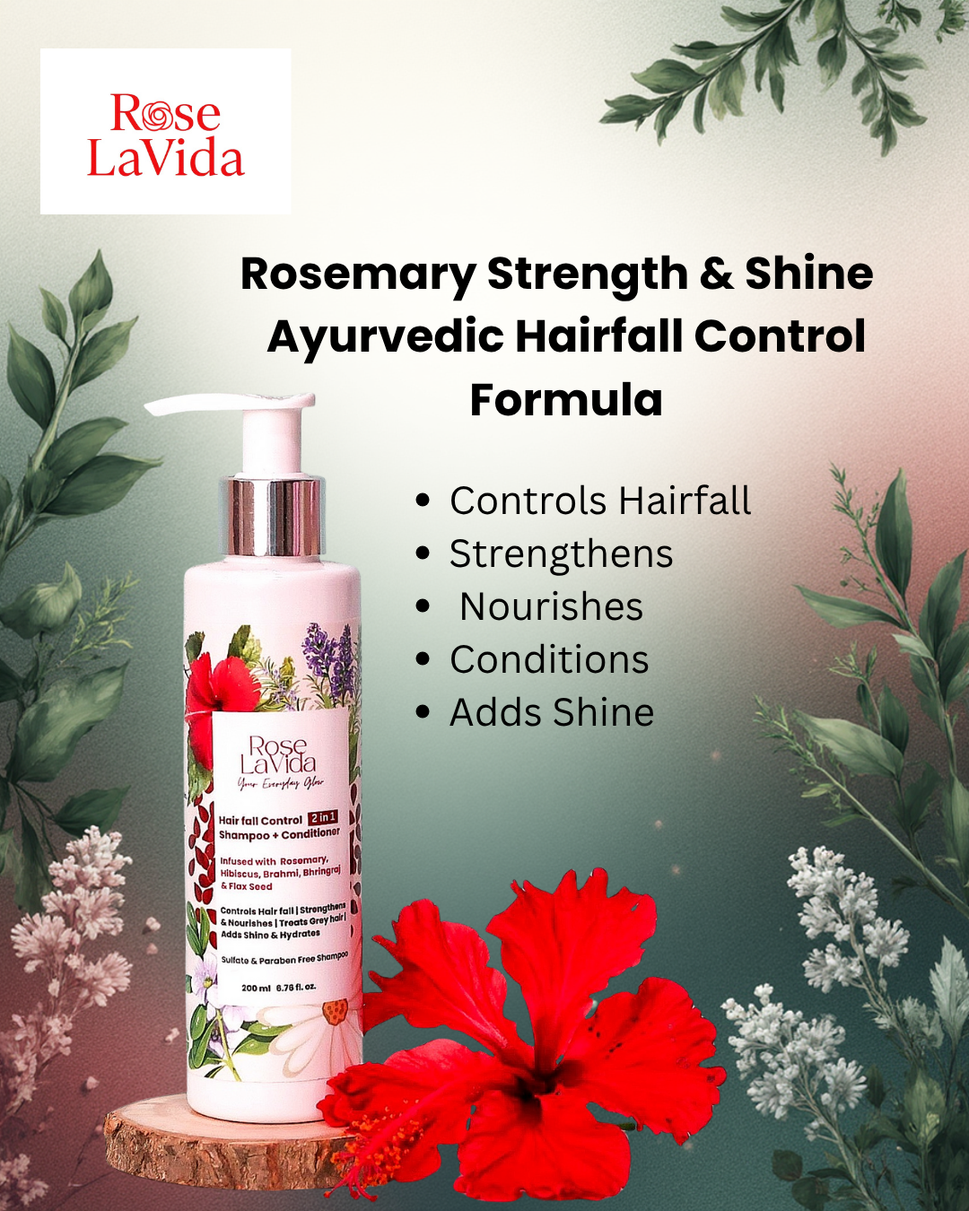 Strength from Roots — Ayurvedic Care for Hair Fall Control